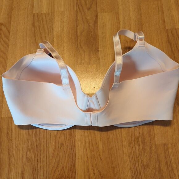 Olga By Warners Bra No Side Effects Womens 42D Pink Underwired Padded - Picture 2 of 5